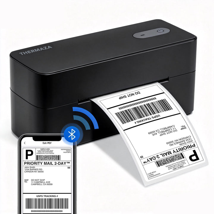 THERMAZA® D400 Thermal Label Printer (White)