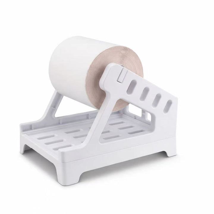 THERMAZA® Label Roll Holder – Adjustable Thermal Label Stand, Smooth Feeding, Fits 4x6 Shipping Labels &amp; eCommerce Use
