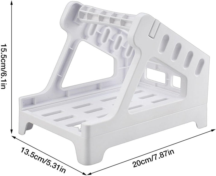 THERMAZA® Label Roll Holder – Adjustable Thermal Label Stand, Smooth Feeding, Fits 4x6 Shipping Labels &amp; eCommerce Use